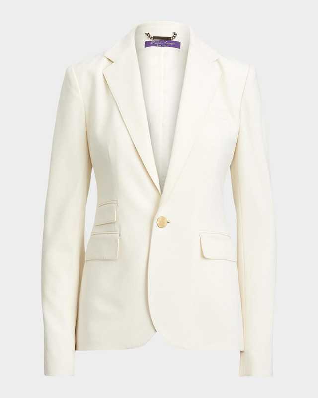 Parker Cashmere Single-Breasted Jacket